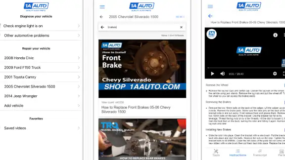 1A Auto: Parts & Repair Videos screenshot