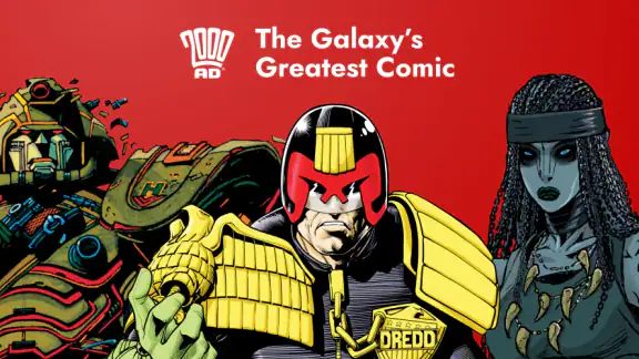 2000 AD Comics and Judge Dredd screenshot