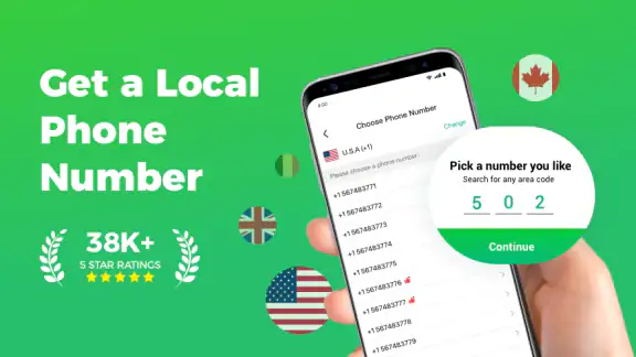 2nd Line - Second Phone Number screenshot