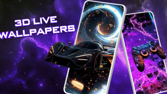 3D Live Wallpapers - 4K & 4D screenshot