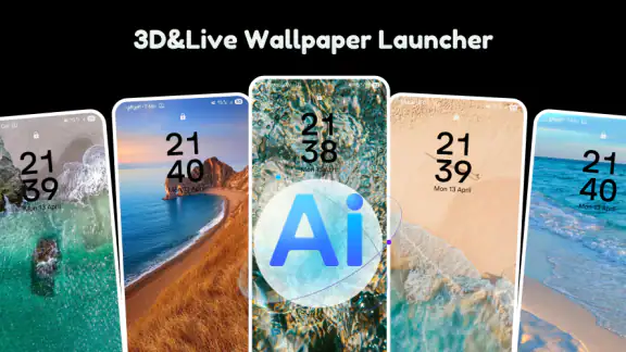 3D&Live Wallpaper-launcher screenshot