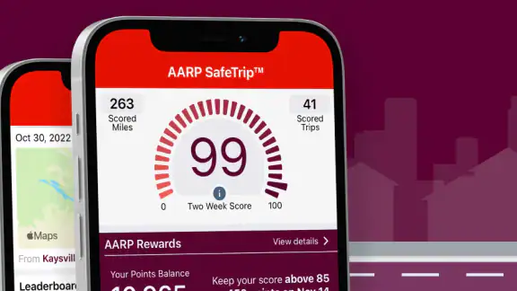 AARP SafeTrip™ screenshot