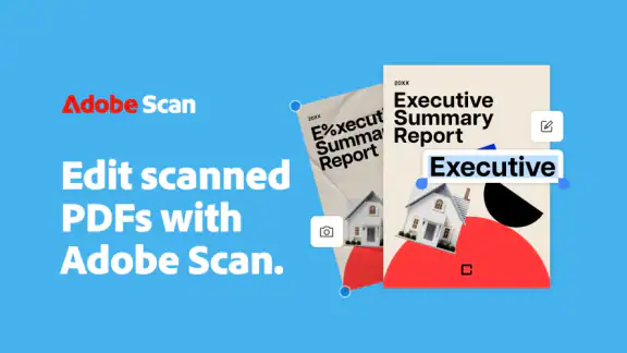 Adobe Scan AI PDF Scanner, OCR screenshot