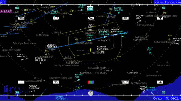 ADSB Flight Tracker Lite screenshot
