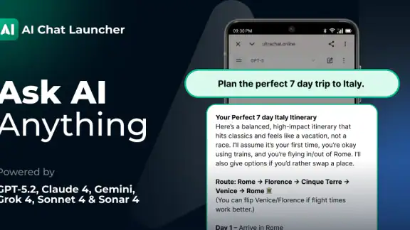 AI Chat Launcher: AI Assistant screenshot