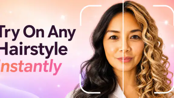 AI Hair Try On & Color Changer screenshot