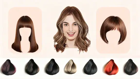AI Hairstyle Try On・Bangs・Wigs screenshot