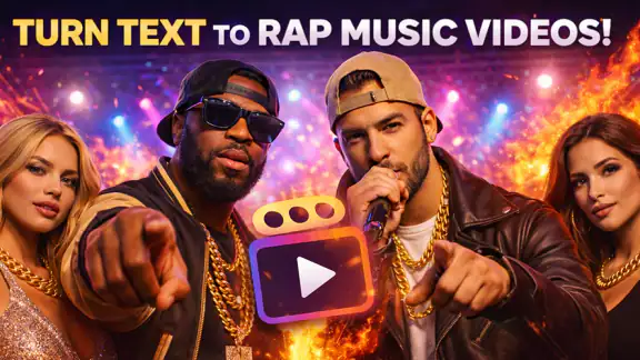 AI Music Video Maker - Rap AI screenshot
