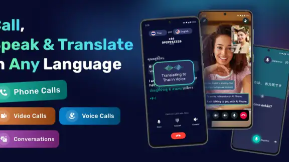AI Phone:Call&Voice Translator screenshot