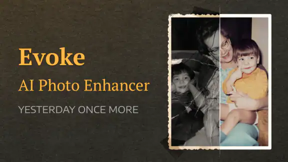 AI Photo Enhancer - Evoke screenshot