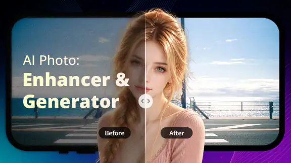 AI Photo Enhancer & Generator screenshot