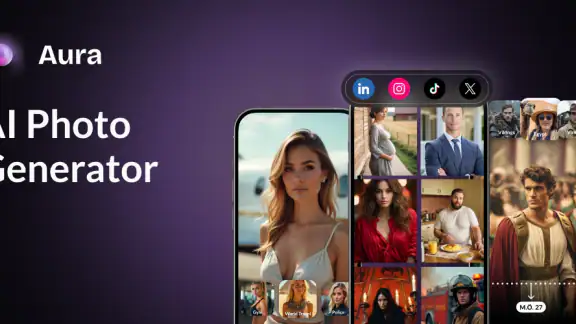 AI Photo Generator - AURA AI screenshot