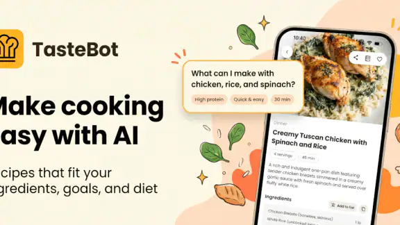 AI Recipe Generator: TasteBot screenshot