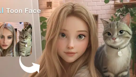 AI ToonFace - See future face screenshot