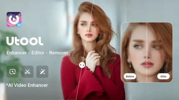 AI Video Enhancer - Utool screenshot