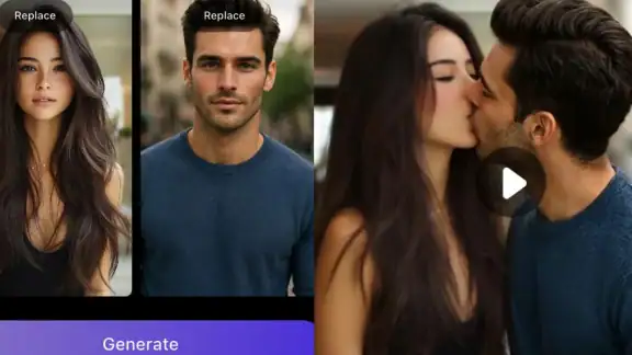 AI Video&AI Kiss&AI Hug-VidyAI screenshot
