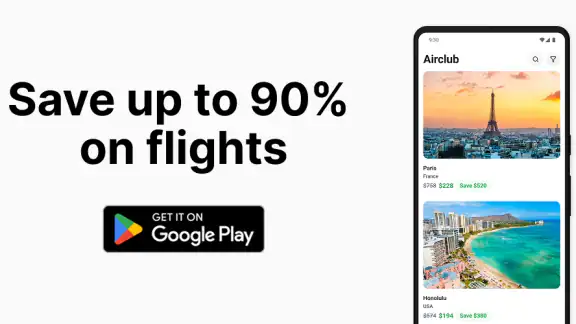 Airclub - Flight Deals screenshot