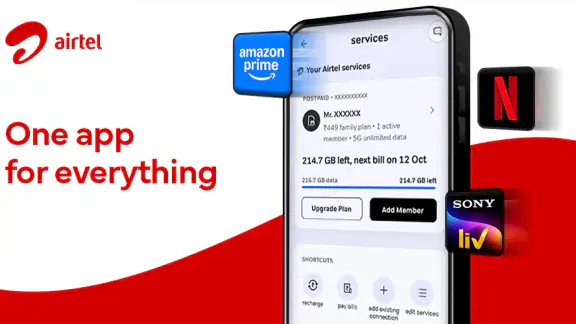Airtel: Recharge, Bank & Loans screenshot