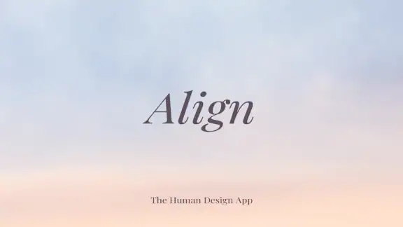 Align: The Human Design App screenshot