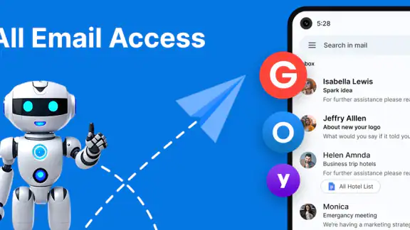 All Email Login screenshot