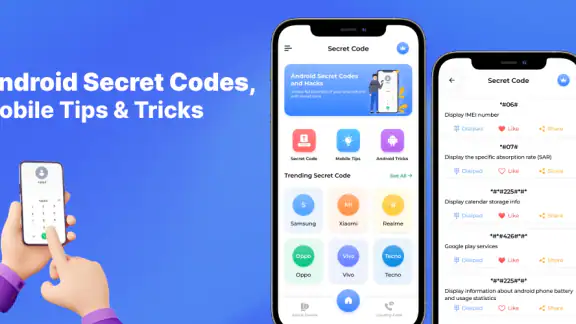 All mobile Secret Codes screenshot