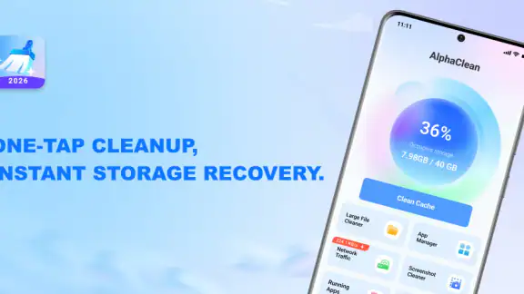 AlphaClean: Junk Cleaner screenshot