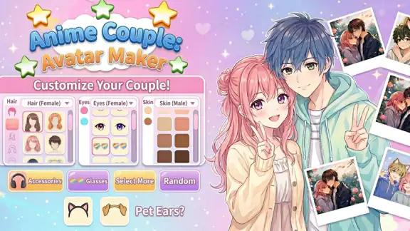 Anime Couple: Avatar Maker screenshot