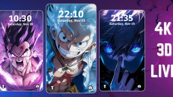 Anime Wallpaper HD & 4K Live screenshot