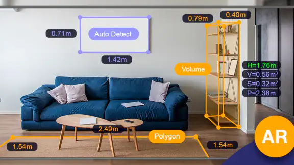 AR Ruler App: Tape Measure Cam screenshot