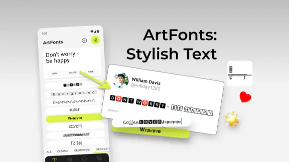 ArtFonts: Stylish Text screenshot