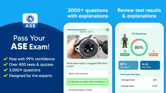 ASE Test Prep: Auto Exam 2026 screenshot
