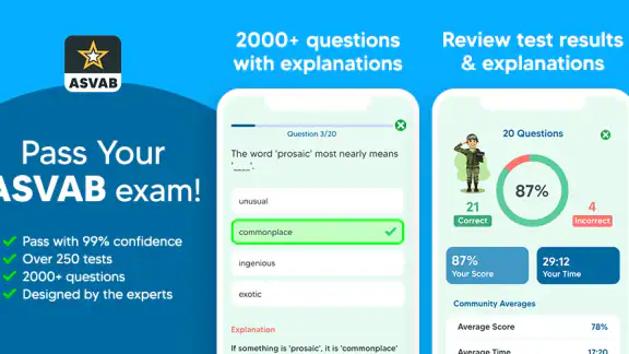 ASVAB Practice Test 2026 Prep screenshot