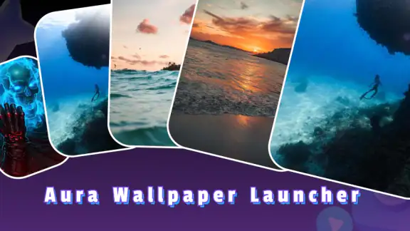 Aura Wallpaper Launcher screenshot