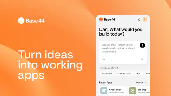 Base44: Build Apps with AI screenshot