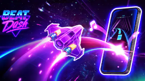 Beat Dash: Neon Rhythm screenshot
