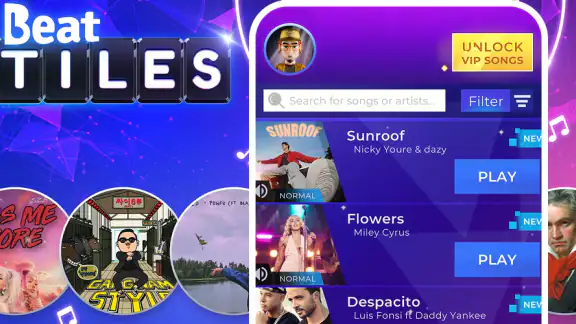 Beat Tiles: Music Game screenshot