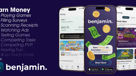 Benjamin - Earn Cash Rewards screenshot
