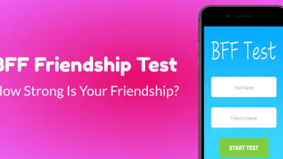 BFF Friendship Test screenshot