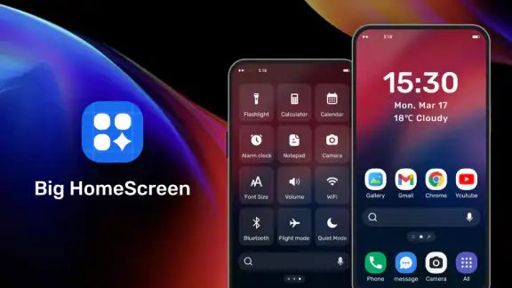Big HomeScreen - Easy & Smooth screenshot
