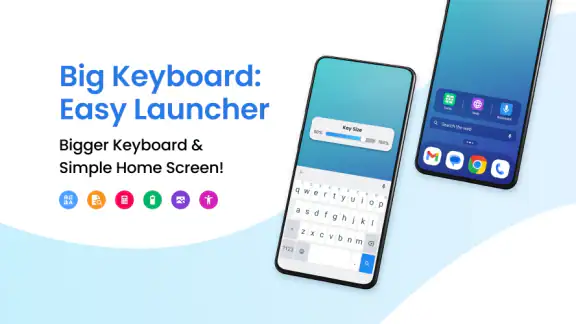 Big Keyboard: Easy Launcher screenshot