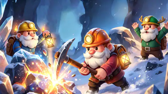 Bitcoin Miner -Frozen Treasure screenshot