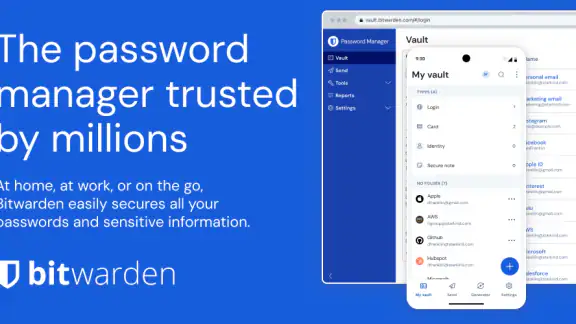 Bitwarden Password Manager screenshot