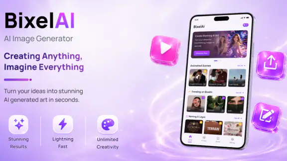 BixelAI - Image & Video Maker screenshot