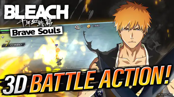 Bleach:Brave Souls Anime Games screenshot