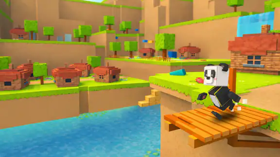Blocky Quest: 3D Platformer screenshot