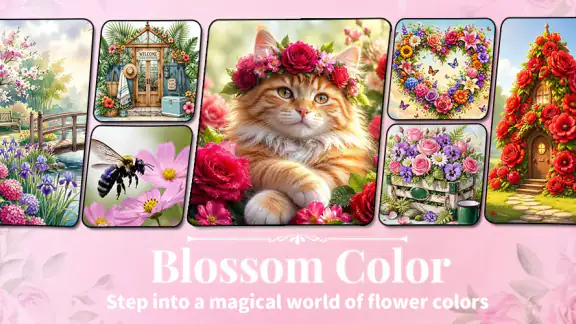 Blossom Color By Number screenshot