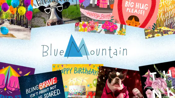 Blue Mountain Ecards screenshot