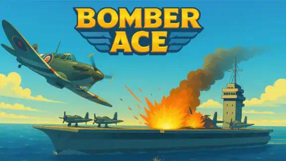 Bomber Ace: WW2 war plane game screenshot