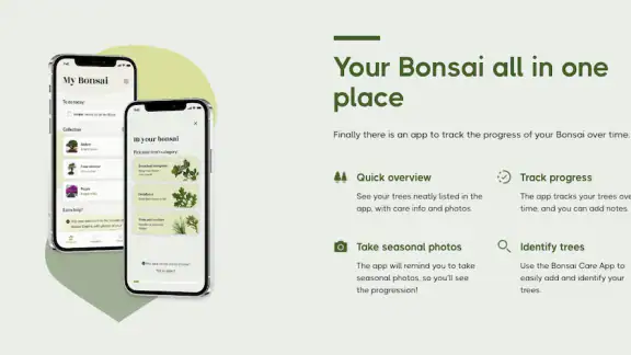 Bonsai Care App screenshot