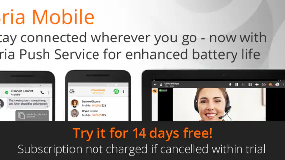 Bria Mobile: VoIP Softphone screenshot